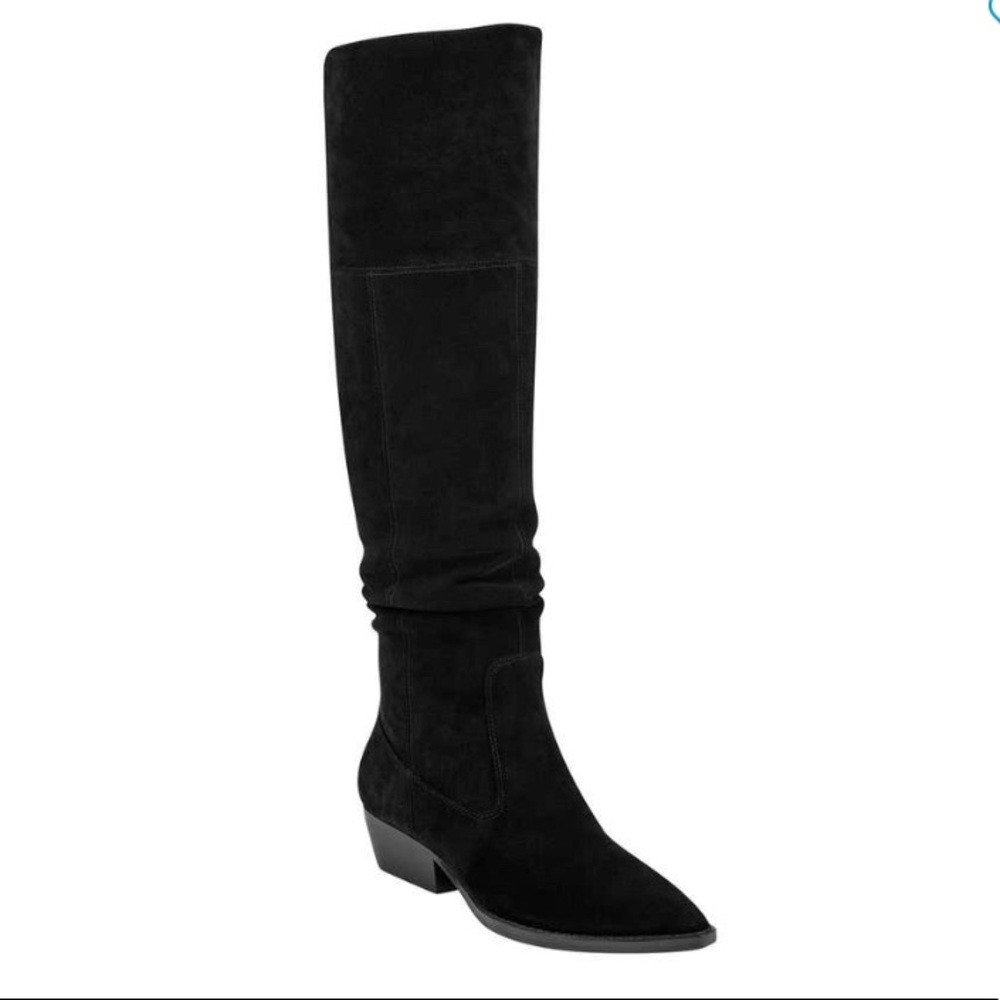 NWT Oshi Suede over knee boots (Sz. 9.5, fits 9)